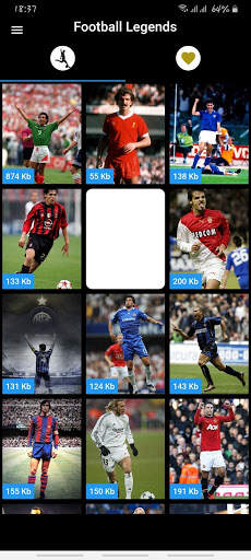 ّFootball Legends ( Wallpapers & Lock Screen ) screenshot 1