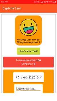 Captcha Earn screenshot 1