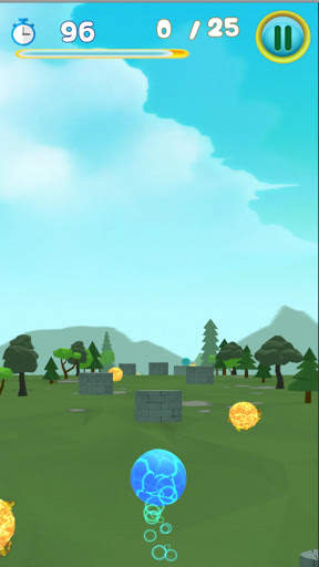 Water Ball Fire Surfer: 3D 2019 screenshot 4