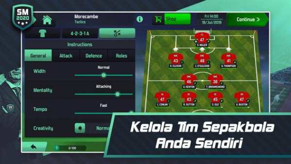 Soccer Manager 2020 screenshot 2