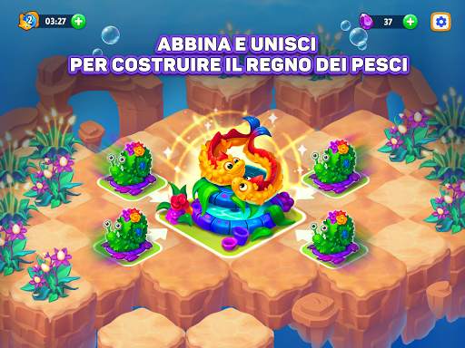 Sea Merge: Giochi di Pesci screenshot 6