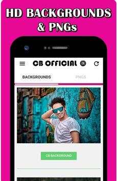 CB background official App and CB Editing Png screenshot 4