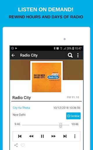 RadioCut - लाइव और ऑन-डिमांड रेडियो screenshot 11