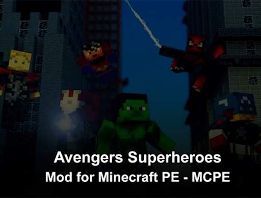 Avengers Superheroes Mod for Minecraft PE screenshot 1