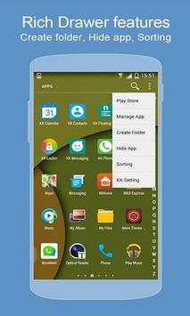 Kitkat launcher theme screenshot 1