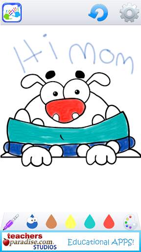 Kids Finger Painting Coloring screenshot 12