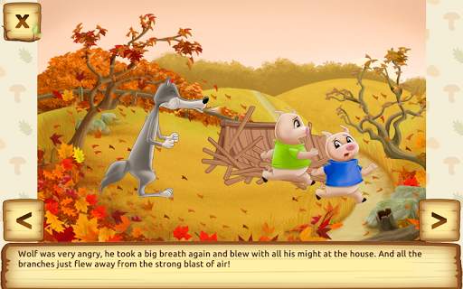 Three Little Pigs - Fairy Tale with Games screenshot 9