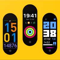 Watchfaces for Mi Band 4 on 9Apps