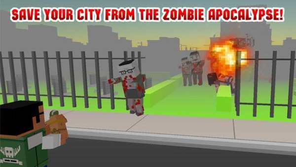 Cube Wars: Zombie Shooter 3D screenshot 3