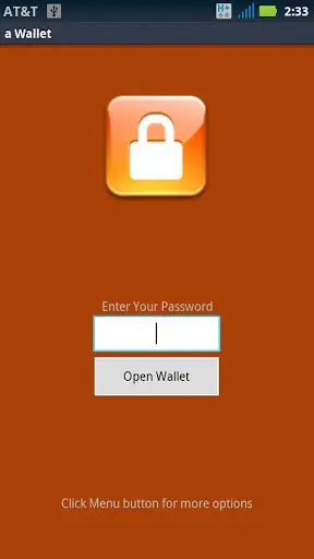 a Wallet screenshot 1