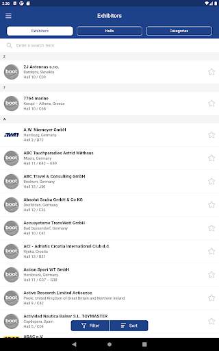 boot Düsseldorf App screenshot 2