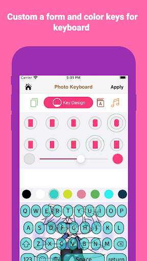 Keyboard Theme for gacha screenshot 2