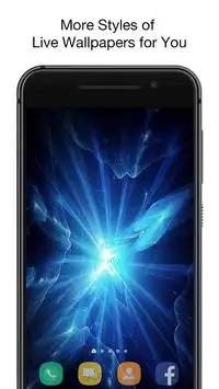 OS flower live wallpaper screenshot 4