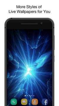 OS flower live wallpaper screenshot 4
