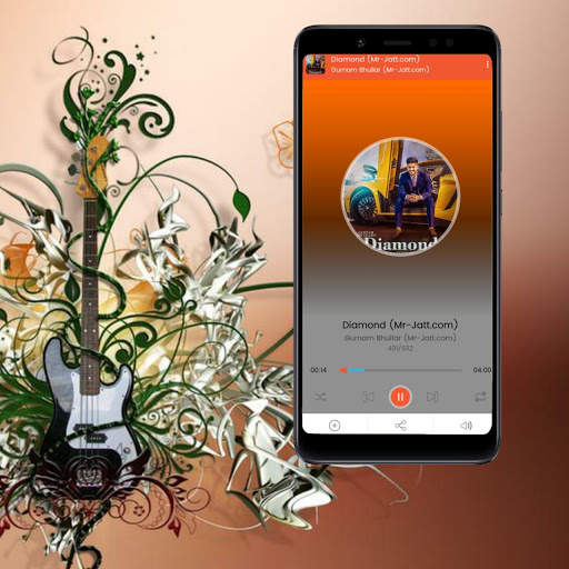song player mp3 player, Audio player screenshot 1