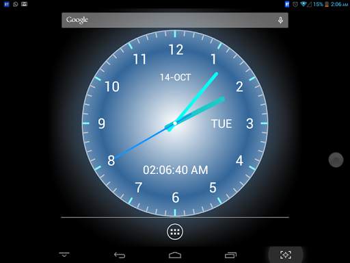 Adi AnalogClock Live Wallpaper screenshot 10