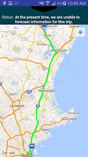C&J Bus Tracking screenshot 1