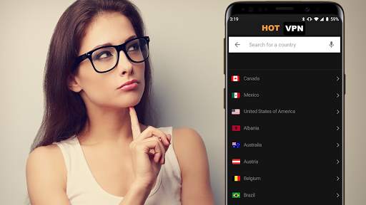 Hot VPN Lite PN - Free Super HubVPN Proxy Master screenshot 1
