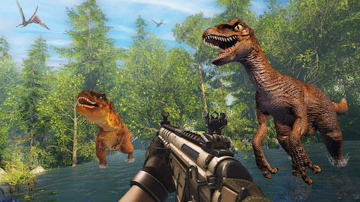 Real Dino Hunter Gun Games 3D screenshot 4