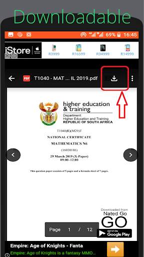 Nated Go | TVET Nated Exam Papers and Guides screenshot 6