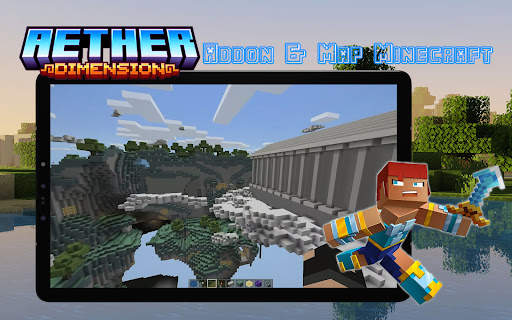 Aether Dimension MOD Minecraft screenshot 5