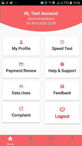 VSJ Broadband screenshot 1