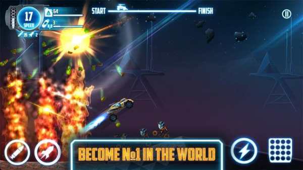 Hill Racing: Alien Derby screenshot 2