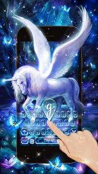 Graceful Alicorn Keyboard Theme screenshot 2