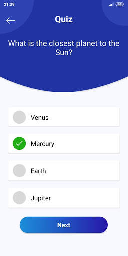 Quiz App 3 تصوير الشاشة