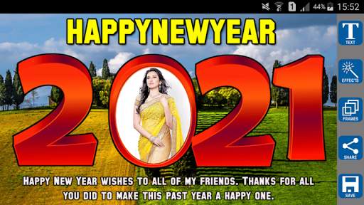 New Year Photo Frames screenshot 8