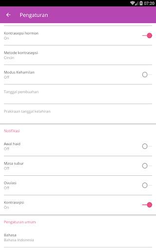 Ovu – Kalender Haid gratis screenshot 11