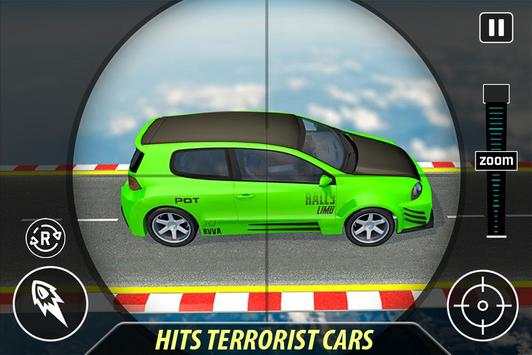 Mega Ramp Car Shooting Strike: Highway Shooter screenshot 11