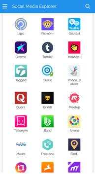 Social Media Explorer screenshot 2