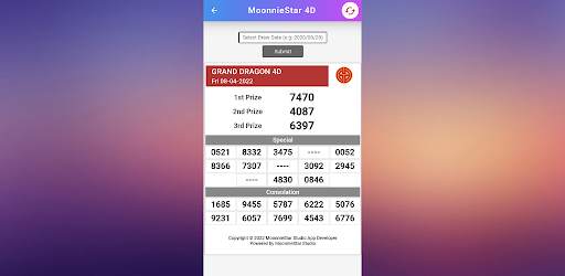 4D Live Draw Results screenshot 7
