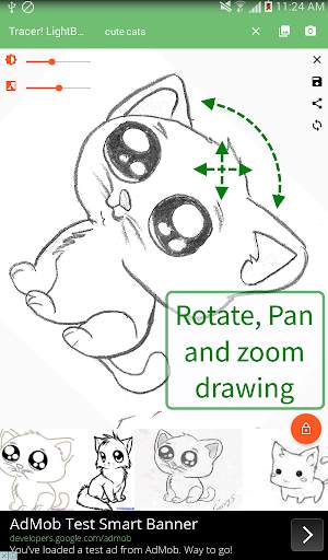 Tracer!  Lightbox tracing app screenshot 1