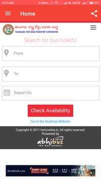 TSRTC Online Bus Booking App screenshot 2