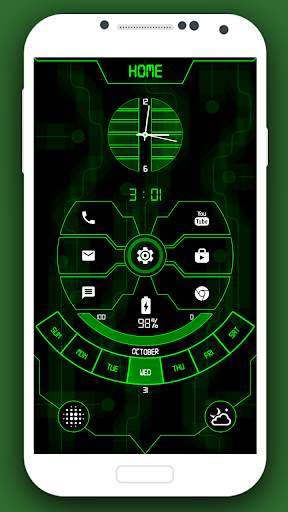Modish Launcher - App lock, Hide App, HD wallpaper screenshot 11
