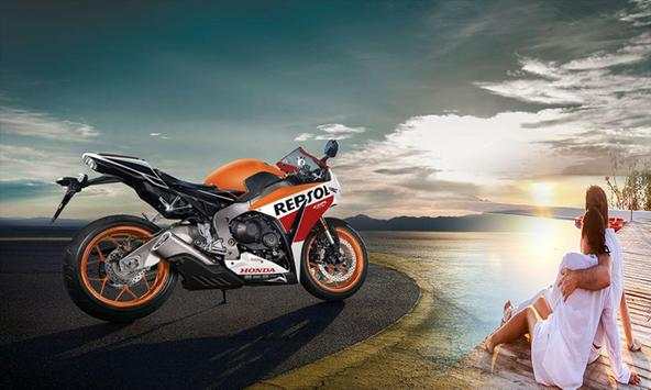 Racing Bike Photo Frame screenshot 3