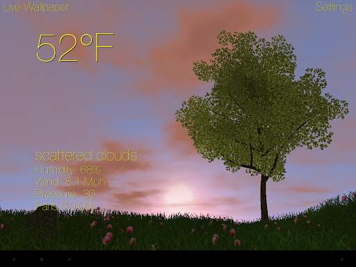 Nature Live Weather 3D FREE screenshot 8