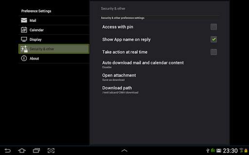 Mobile Access for Outlook Lite screenshot 19