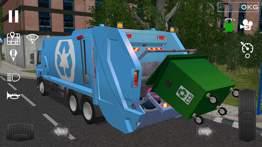 Trash Truck Simulator screenshot 6
