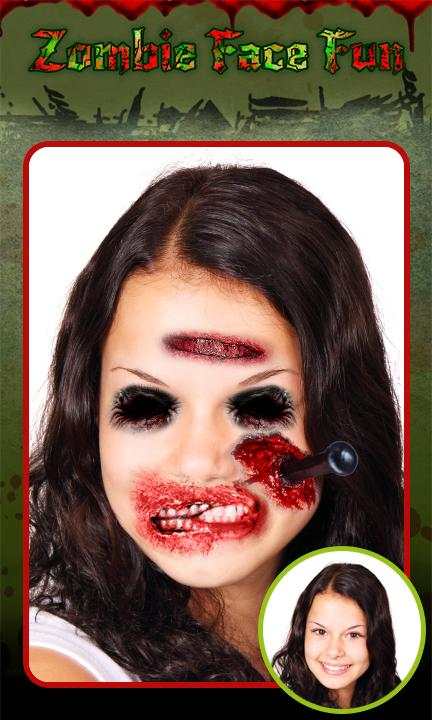 Zombie Face Fun screenshot 1