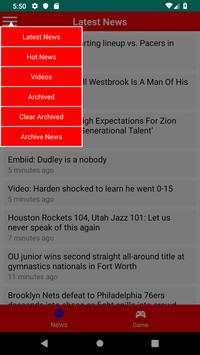 Latest NBA News 24/7, Funny Basketball Game screenshot 2