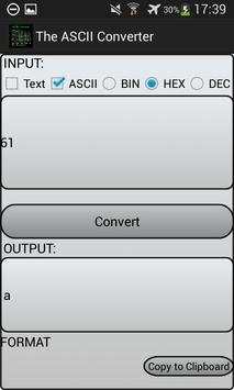ASCII Code Converter screenshot 3