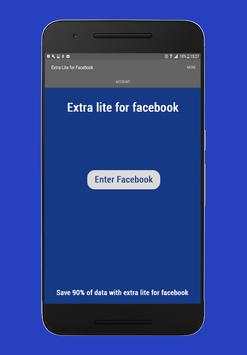 Fast for Facebook Lite स्क्रीनशॉट 1