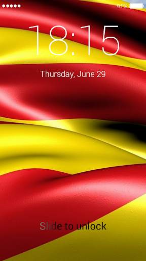Barcelona Lock Screen 6 تصوير الشاشة