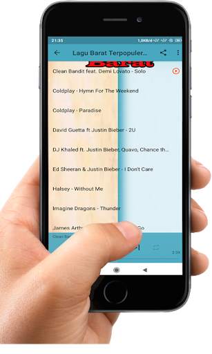 Kumpulan Lagu Barat Terpopuler Offilne mp3 screenshot 1
