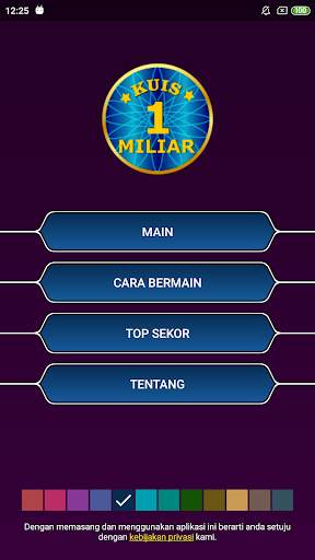 Kuis Pintar 1 Miliar - Permainan Asah Otak screenshot 2