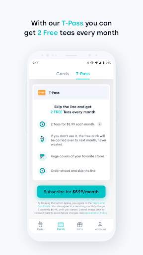 TPass - Order Bubble Tea screenshot 5