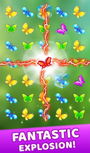Butterfly Puzzle Game-Butterfly Match 3 Games free screenshot 3